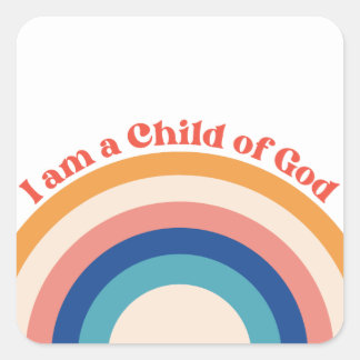 Enfant de Dieu Stickers chrétiens | Arc en ciel