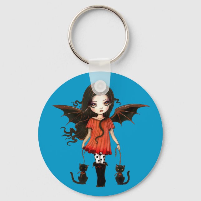 Enfant de Halloween Porte-clés Vampire Mignon (Recto)