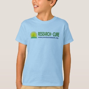 Enfant de T-shirt de recherches = de traitement