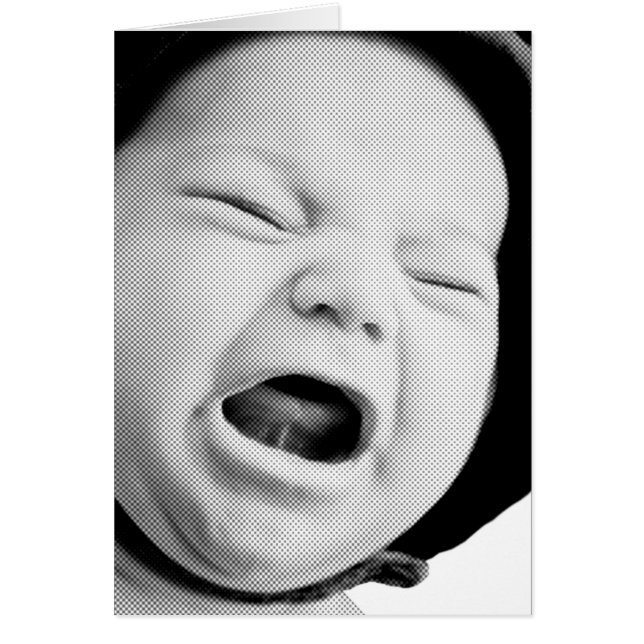 Enfant en Pleure triste ou folle (Devant)