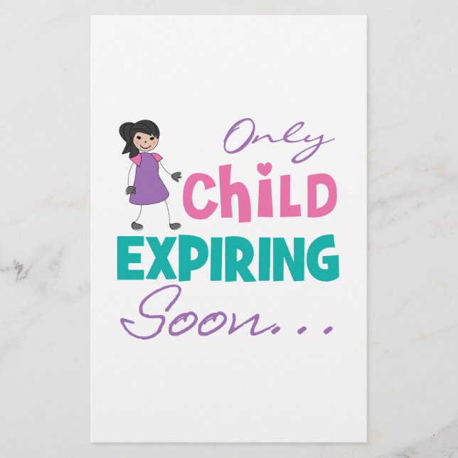 Enfant Expirant Bientôt (Devant)