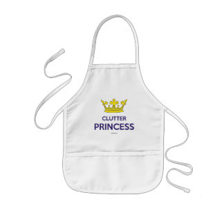 Enfant Filles princesse" tablier "de pagaille