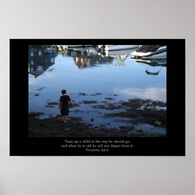 Enfant, formez une affiche pour enfant (Devant)