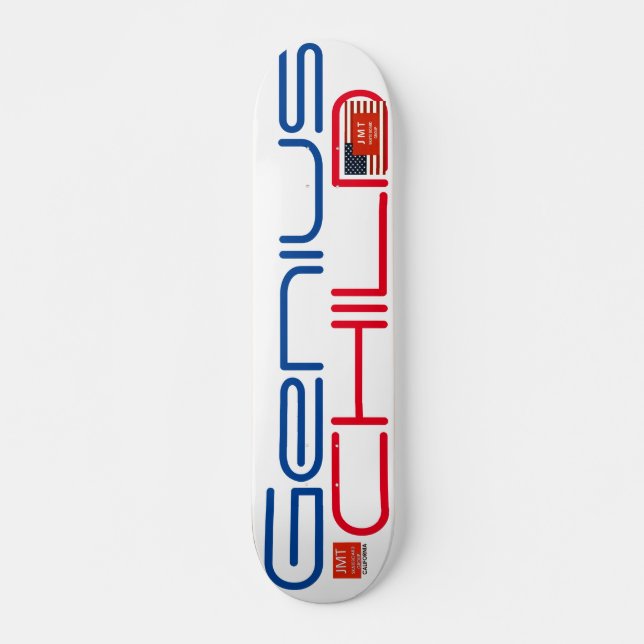 ENFANT GÉNIAL  JMT 7 3/4" Planche de skateboard (Devant)