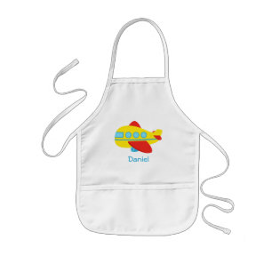 Enfant Joli tablier avion de ligne coloré pour enfants
