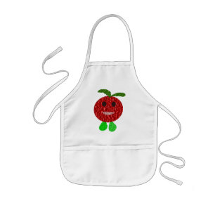 Enfant Joyeux tablier de Cuisine pour enfants de tomates