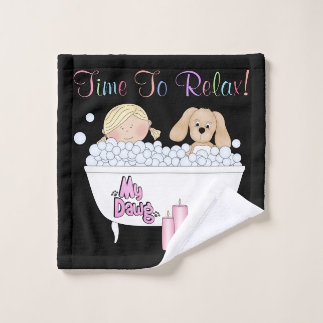 Enfant - Laver le tissu (Gant de toilette)