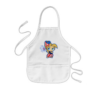 Enfant Le tablier de la fillette Hula Girl