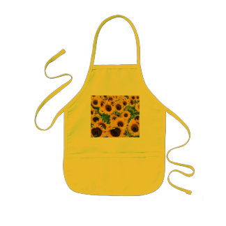 Enfant Le tablier de l'enfant - tournesols