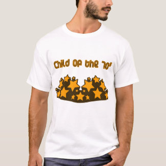 Enfant les années 70 du T-shirt de sonnerie de