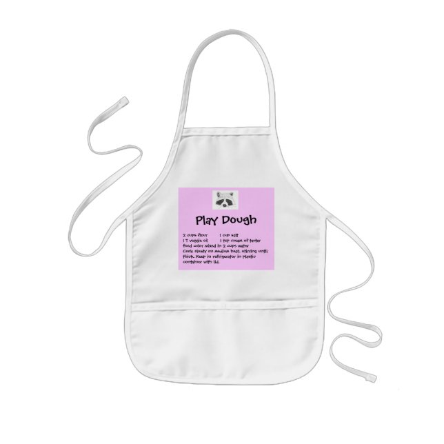 Enfant Pâte à modeler tablier de recette (Devant)