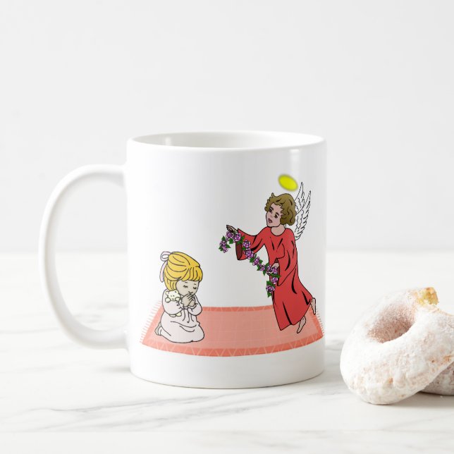 Enfant priant Mug (Avec donut)