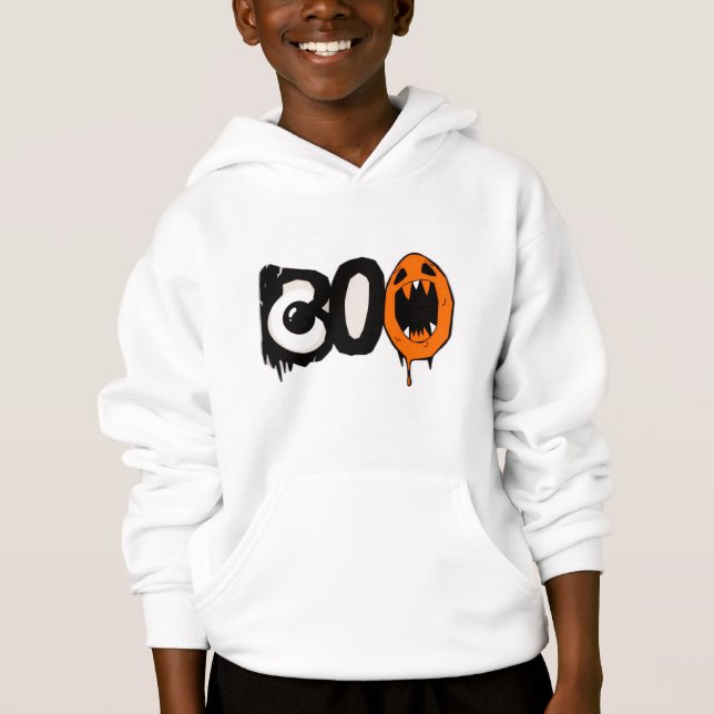 Enfant Sweat - shirt à capuche Halloween - Unique  (Devant)