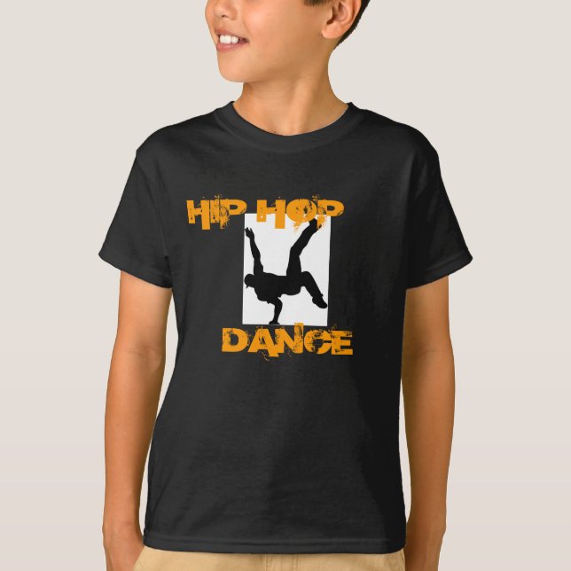 Enfant ; T-shirt de danse de hip hop de s (Devant)