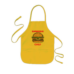 ENFANT TABLIER DE CHEF DE BARBECUE
