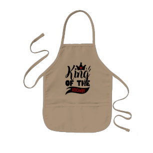 Enfant Tablier de Chef Royal : Roi de la Cuisine