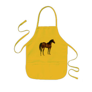 Enfant Tablier de cheval de pur sang