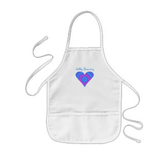 Enfant Tablier de coeur personnalisé par taille d'enfant