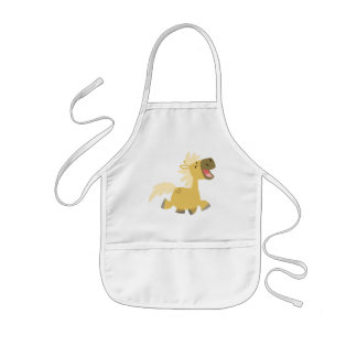 Enfant Tablier de cuisine de caricatures de Laughton Pony