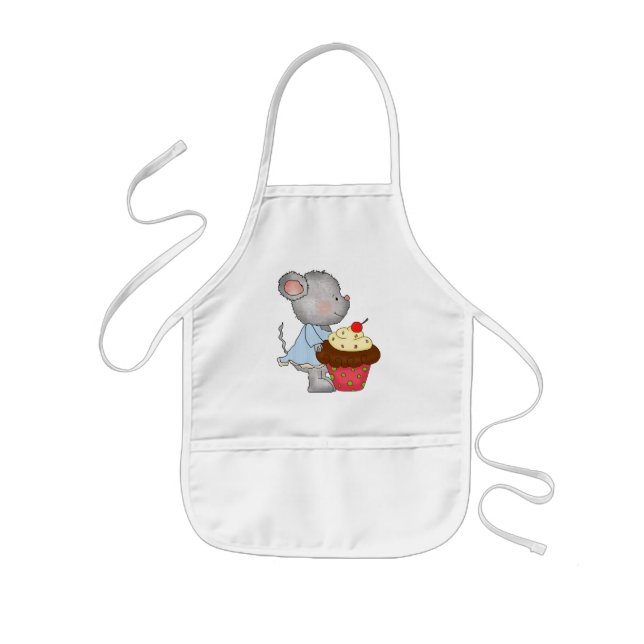 Enfant tablier de la souris Cupcake (Devant)