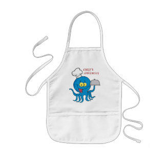 Enfant tablier de l'apprenti du chef