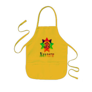 Enfant Tablier de l'OM Namaste d'arc-en-ciel