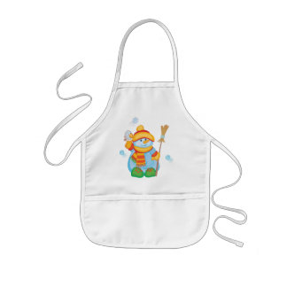 Enfant Tablier de Noël de Snowkid pour des enfants