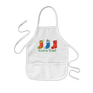 Enfant Tablier de Noël pour des enfants - bonhomme en