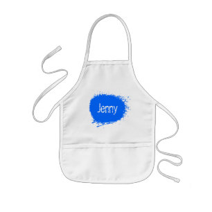 Enfant Tablier de peinture pour petits enfants avec nom p