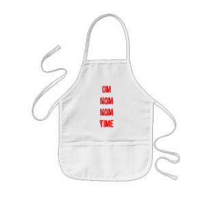 Enfant Tablier de temps de nom de nom de l'OM