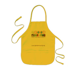 Enfant Tablier de travail de logo d'enfants