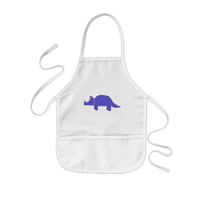 Enfant Tablier de Triceratops (Devant)