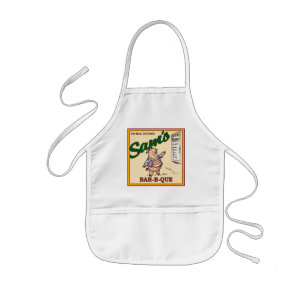 Enfant Tablier du BBQ de l'enfant de Sam (porcelet)