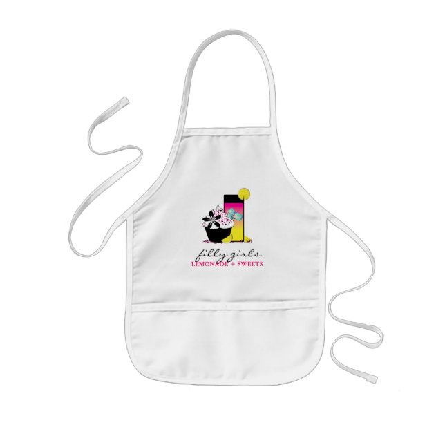 Enfant Tablier fait sur commande de boulangerie de petit (Devant)