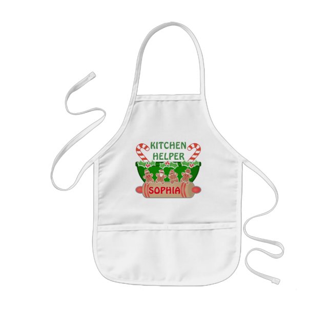 Enfant Tablier fait sur commande de Noël de (Devant)