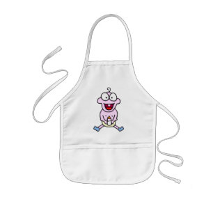 Enfant Tablier heureux de bébé