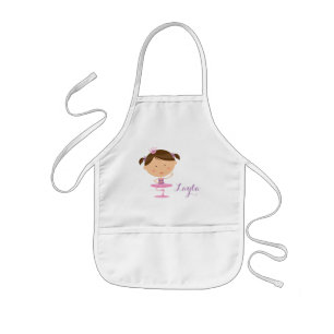 Enfant Tablier mignon de fille de ballerine de danseur