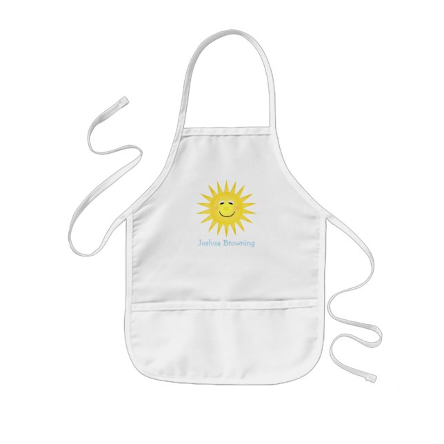 Enfant Tablier personnalisé de soleil (Devant)