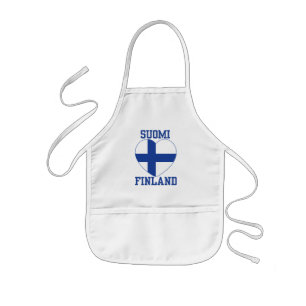 Enfant Tablier personnalisé SUOMI FINLAND - choisir le st