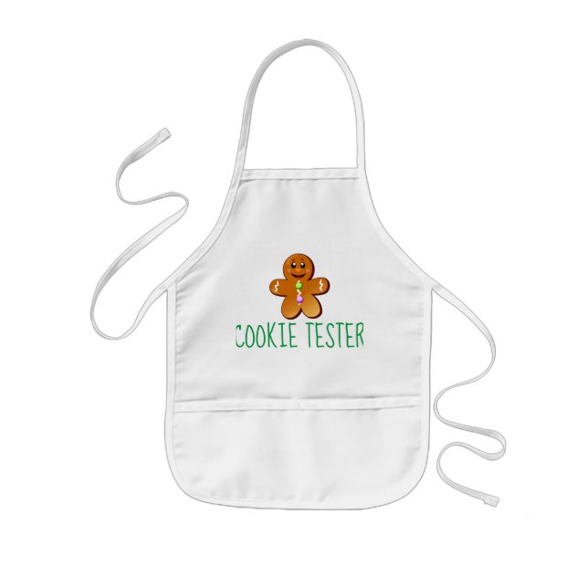 Enfant Tablier pour enfants Cookie Tester (Devant)