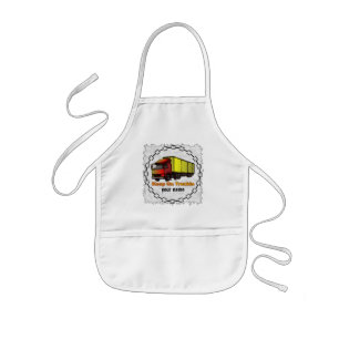 Enfant Tablier Retro Trucker 2