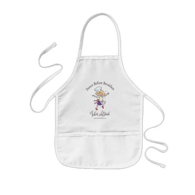 Enfant Vivi danse de LeDish™ avant tablier de Breakfast™ (Devant)