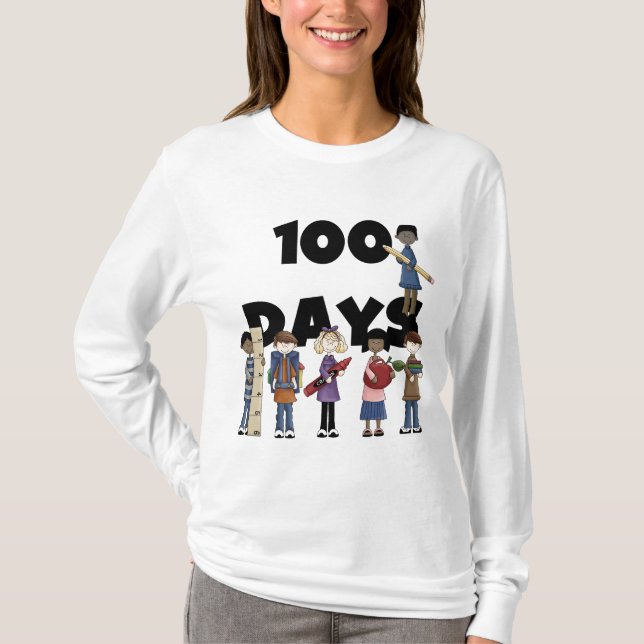 Enfants 100 jours de T-shirts et de cadeaux (Devant)