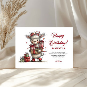 Enfants Anniversaire Nom Personnalisé Animaux Fant