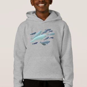 Enfants Beluga baleine Sweat - shirt à capuche mig