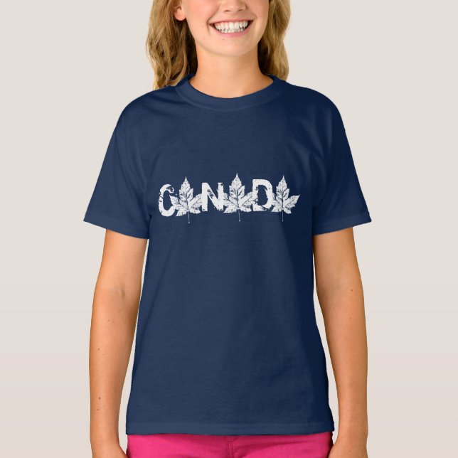 Enfants Canada Sweat - shirt à capuche Canada Souv (Devant)