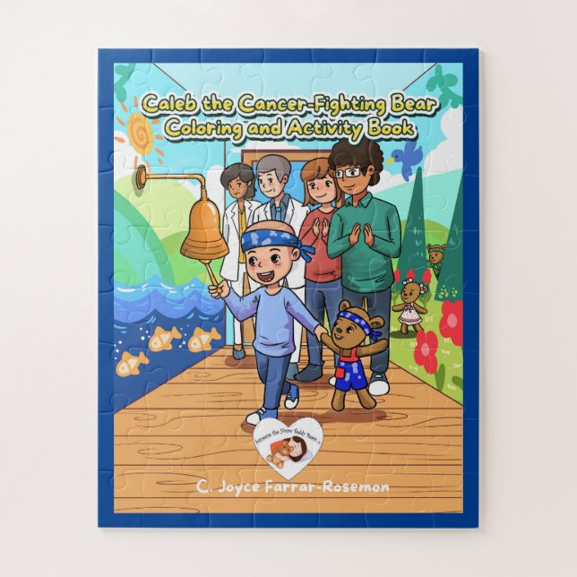 Enfants Cancer 56 Jigsaw Oversize Piece Puzzle (Vertical)