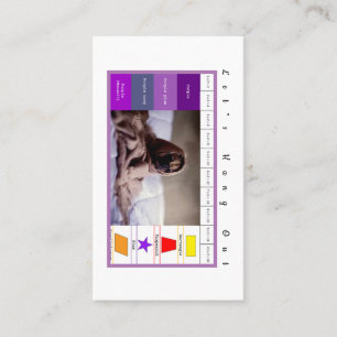 Enfants Cartes de visite : Accrochons-nous