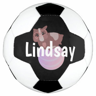 Enfants Cochon d'Inde Ballon de Football Monogramm