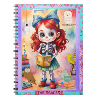 Enfants Cute Tarot Le lecteur Spiral Photo Carnet